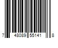 Barcode Image for UPC code 748089551418