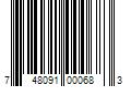 Barcode Image for UPC code 748091000683