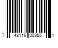 Barcode Image for UPC code 748119009551