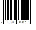 Barcode Image for UPC code 7481200050010