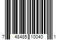 Barcode Image for UPC code 748485100401