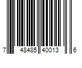 Barcode Image for UPC code 748485400136