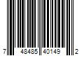 Barcode Image for UPC code 748485401492