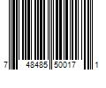 Barcode Image for UPC code 748485500171