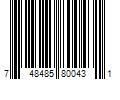 Barcode Image for UPC code 748485800431