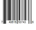 Barcode Image for UPC code 748515537436