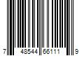 Barcode Image for UPC code 748544661119