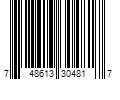 Barcode Image for UPC code 748613304817