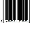 Barcode Image for UPC code 7486505729920