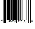 Barcode Image for UPC code 748668220186