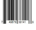 Barcode Image for UPC code 748679381418