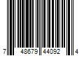 Barcode Image for UPC code 748679440924