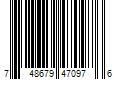 Barcode Image for UPC code 748679470976. Product Name: Oriental Weavers Henderson Shag 092 6'7" x 9'6" Area Rug - Grey/Ivory