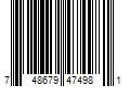 Barcode Image for UPC code 748679474981