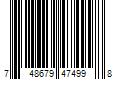 Barcode Image for UPC code 748679474998