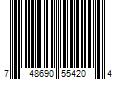 Barcode Image for UPC code 748690554204