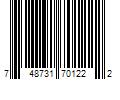 Barcode Image for UPC code 748731701222