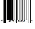 Barcode Image for UPC code 748731702922