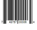 Barcode Image for UPC code 748757000064