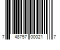 Barcode Image for UPC code 748757000217