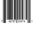 Barcode Image for UPC code 748757004741