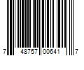 Barcode Image for UPC code 748757006417