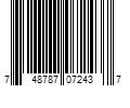 Barcode Image for UPC code 748787072437