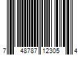 Barcode Image for UPC code 748787123054