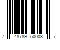 Barcode Image for UPC code 748789500037