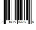 Barcode Image for UPC code 748927026658