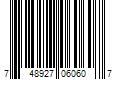 Barcode Image for UPC code 748927060607