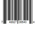 Barcode Image for UPC code 748927065404