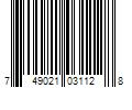 Barcode Image for UPC code 749021031128