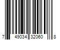 Barcode Image for UPC code 749034320608