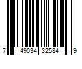 Barcode Image for UPC code 749034325849