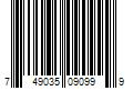 Barcode Image for UPC code 749035090999