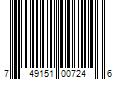 Barcode Image for UPC code 749151007246