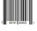 Barcode Image for UPC code 749151809031