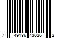 Barcode Image for UPC code 749186430262