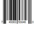 Barcode Image for UPC code 749363538460