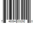 Barcode Image for UPC code 749394032920