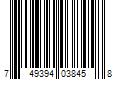 Barcode Image for UPC code 749394038458