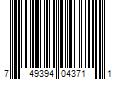 Barcode Image for UPC code 749394043711