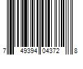 Barcode Image for UPC code 749394043728