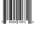 Barcode Image for UPC code 749394106720