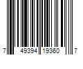 Barcode Image for UPC code 749394193607