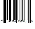 Barcode Image for UPC code 749394198510