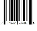 Barcode Image for UPC code 749394220365