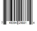 Barcode Image for UPC code 749394298814