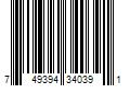 Barcode Image for UPC code 749394340391